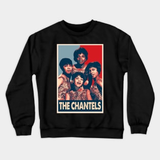 Nostalgic Notes Chantel Band T-Shirts, Wear the Melody of Doo-Wop Royalty with Grace Crewneck Sweatshirt